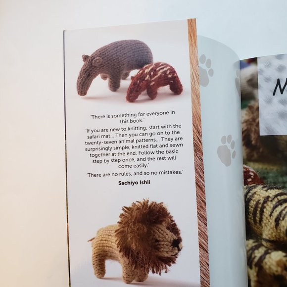 NWT mini–Knitted Safari by Sachiyo Ishii. - Picture 6 of 6